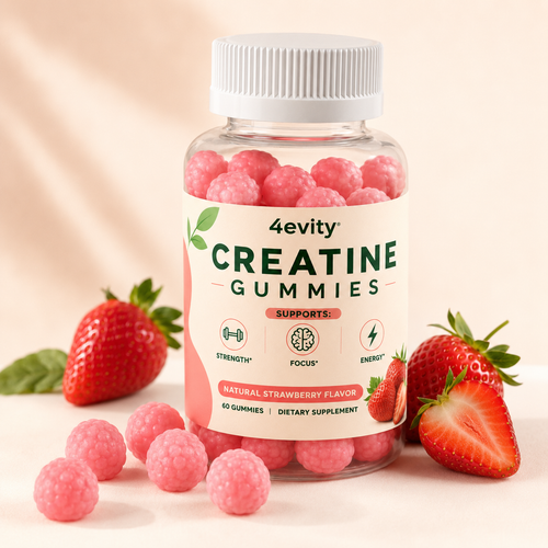 Strawberry 4evity Creatine Gummy