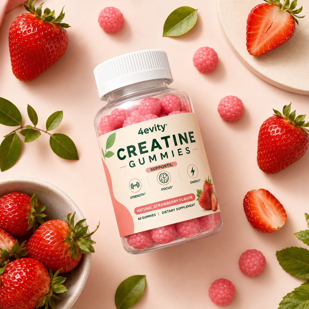 Strawberry 4evity Creatine Gummy